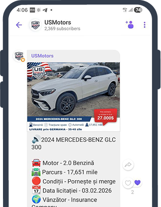 Oferte auto pe Viber